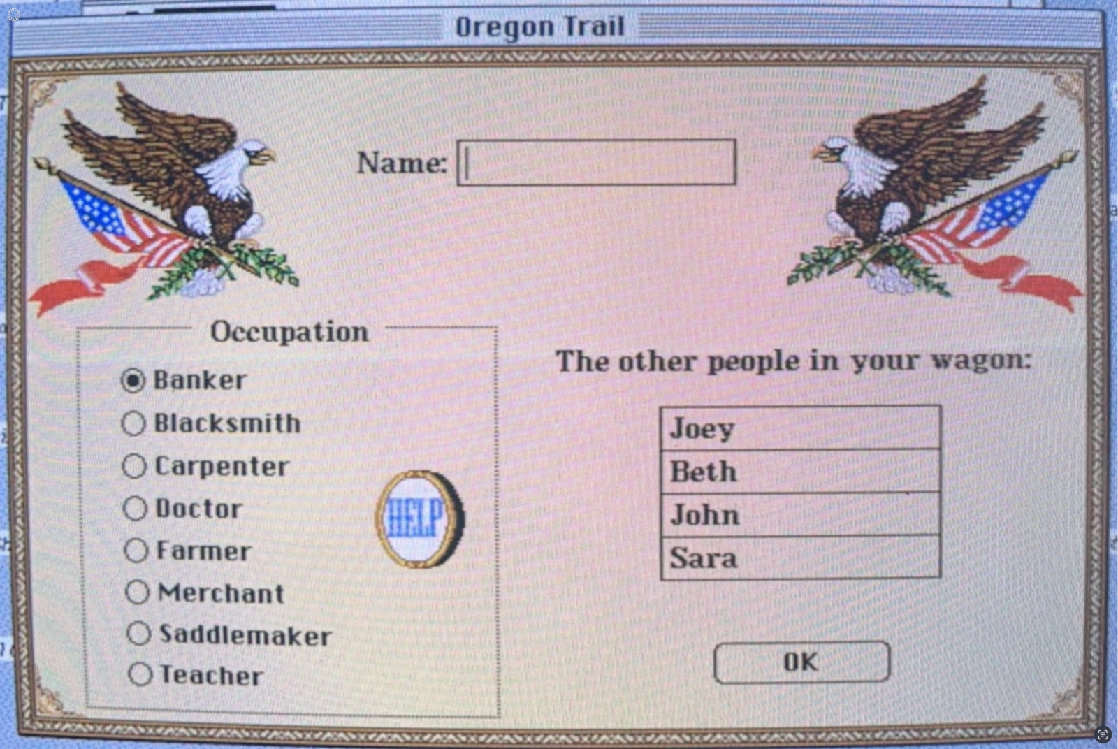 OREGON TRAIL – Early Mac Games on Floppy Disks: Retro / Vintage Software 🍎➕🍏