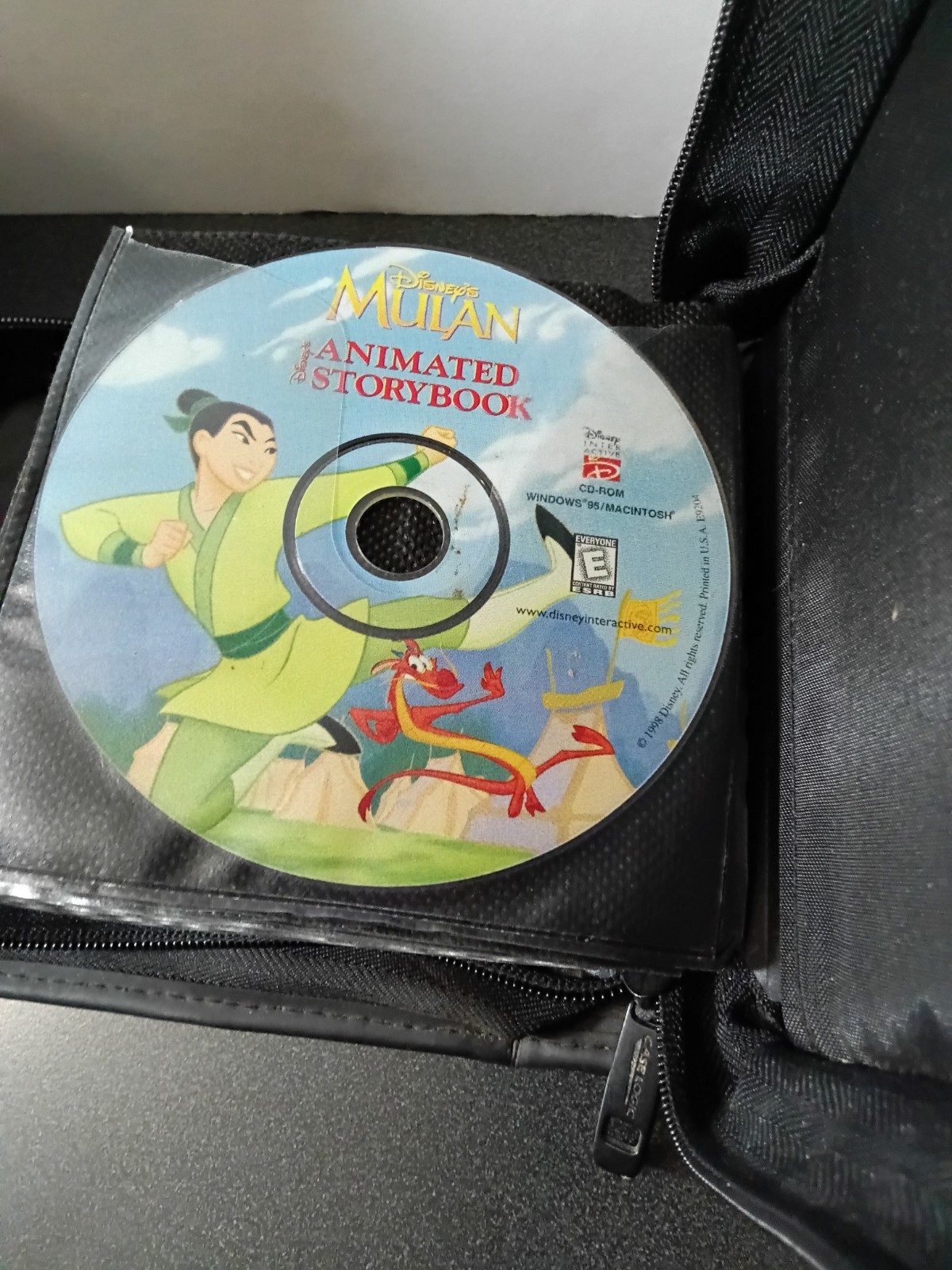 Case of Children Educational CD-ROM Game Lot