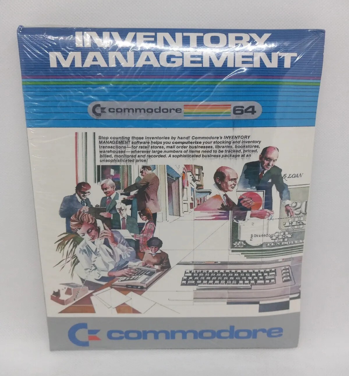 Commodore 64 – Inventory Management Vintage 1983 Software Brand New & Sealed