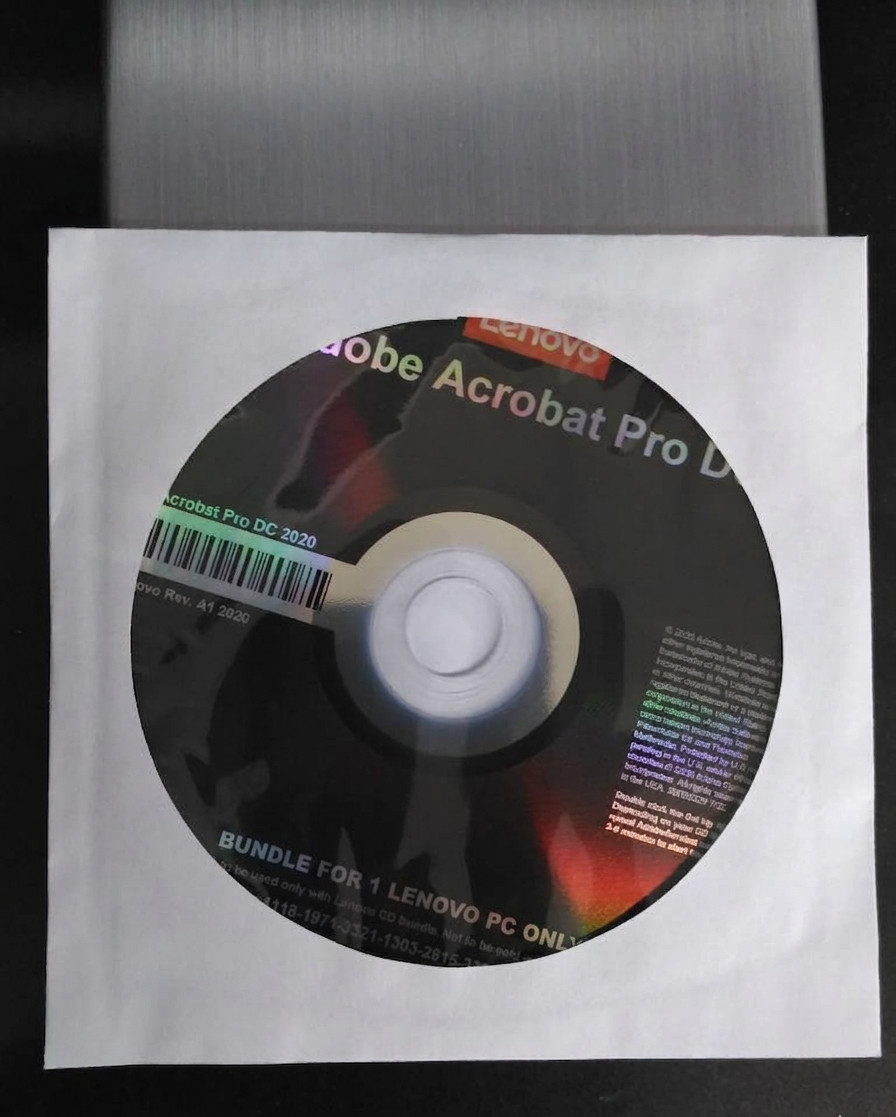 Adobe Acrobat Pro 2020 OEM For Lenovo Pc’s Only Win 11 AND Win 10