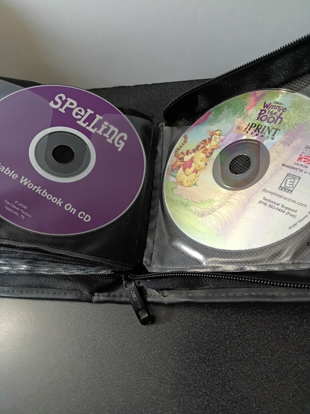 Case of Children Educational CD-ROM Game Lot