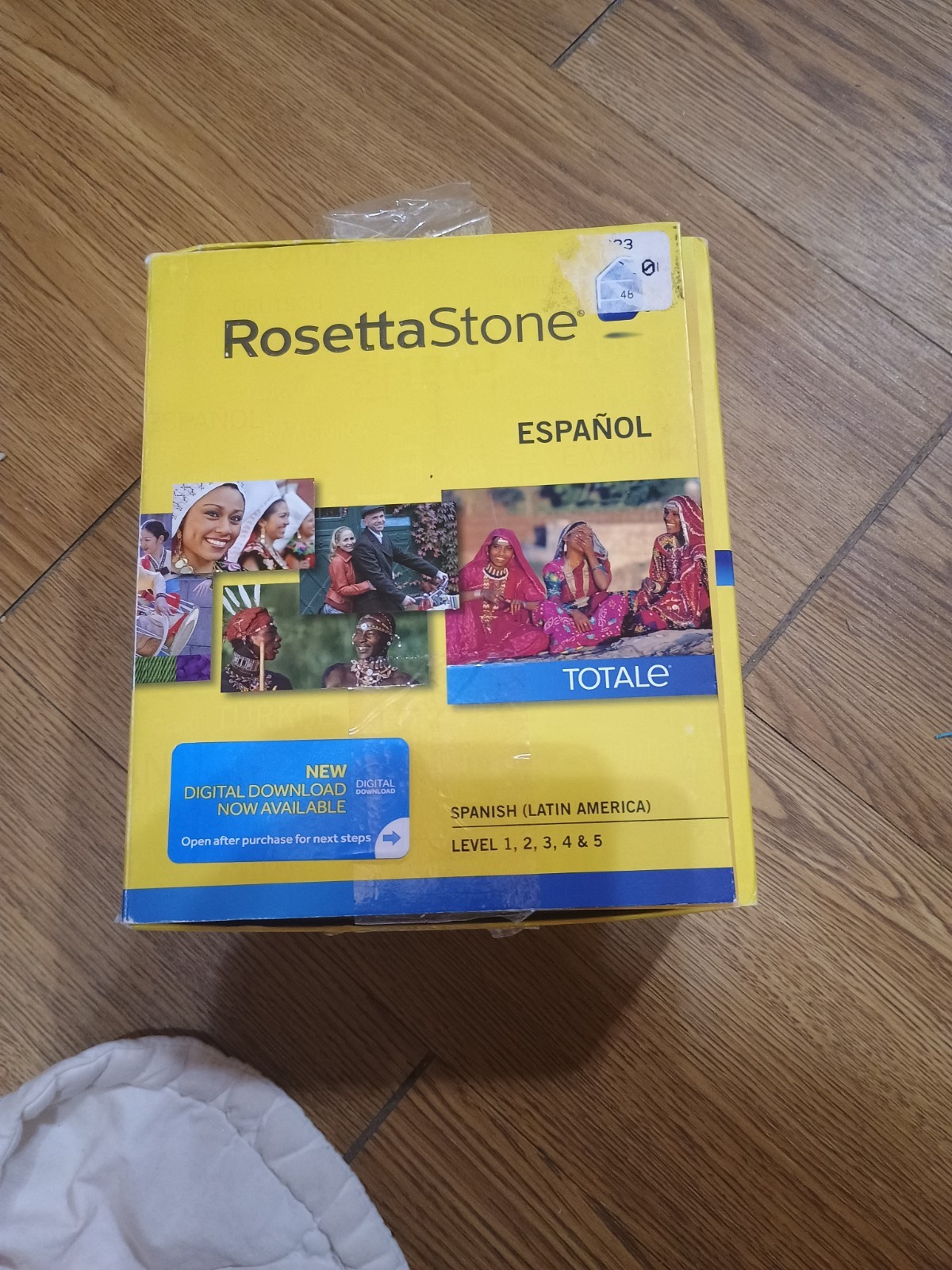 Rosetta Stone Spanish Levels 1, 2, 3 & 4 Box Set with Headset & Audio Companion
