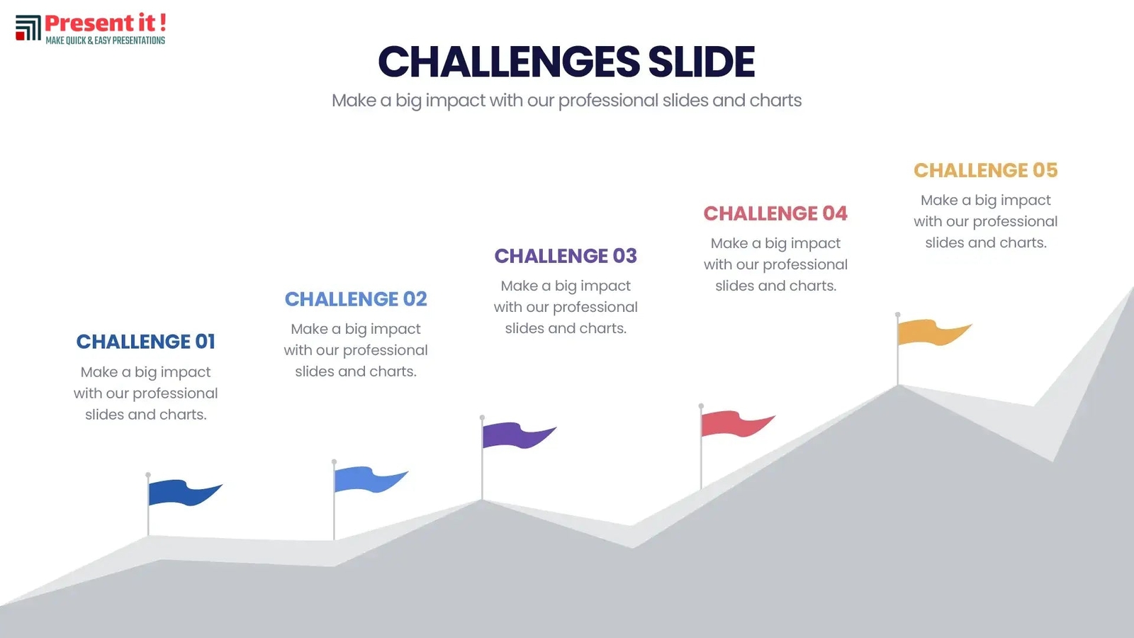 Challenges Infographic Slides & Template