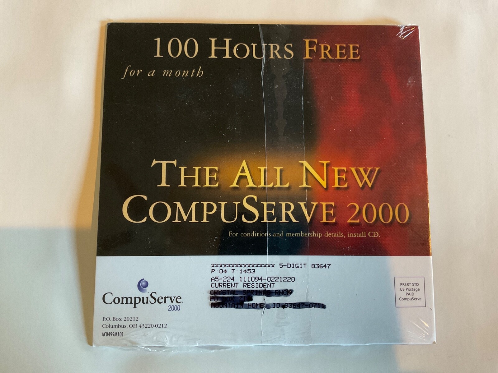 SEALED The All New Compuserve Premiere 2000 PC CD ROM