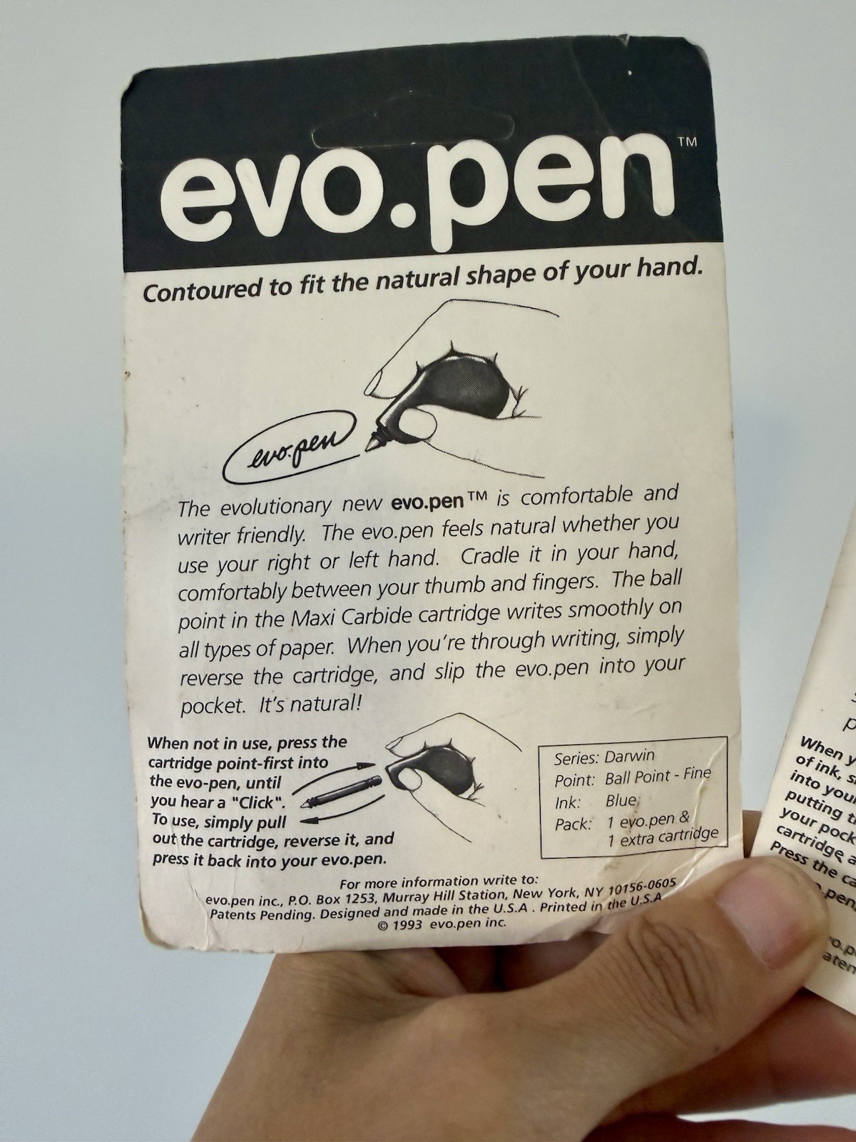 Vintage EvoPen for Arthritis with Replacement Cartridges New In Package
