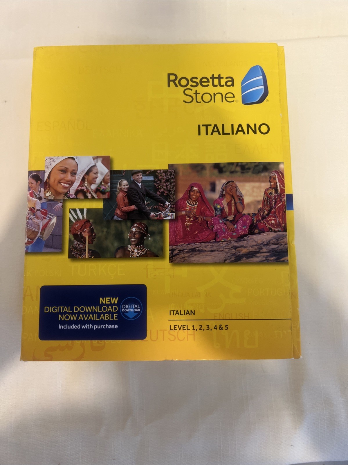 Rosetta Stone Italian Level 1-5 Set (Retail) (1 User) – Version 4