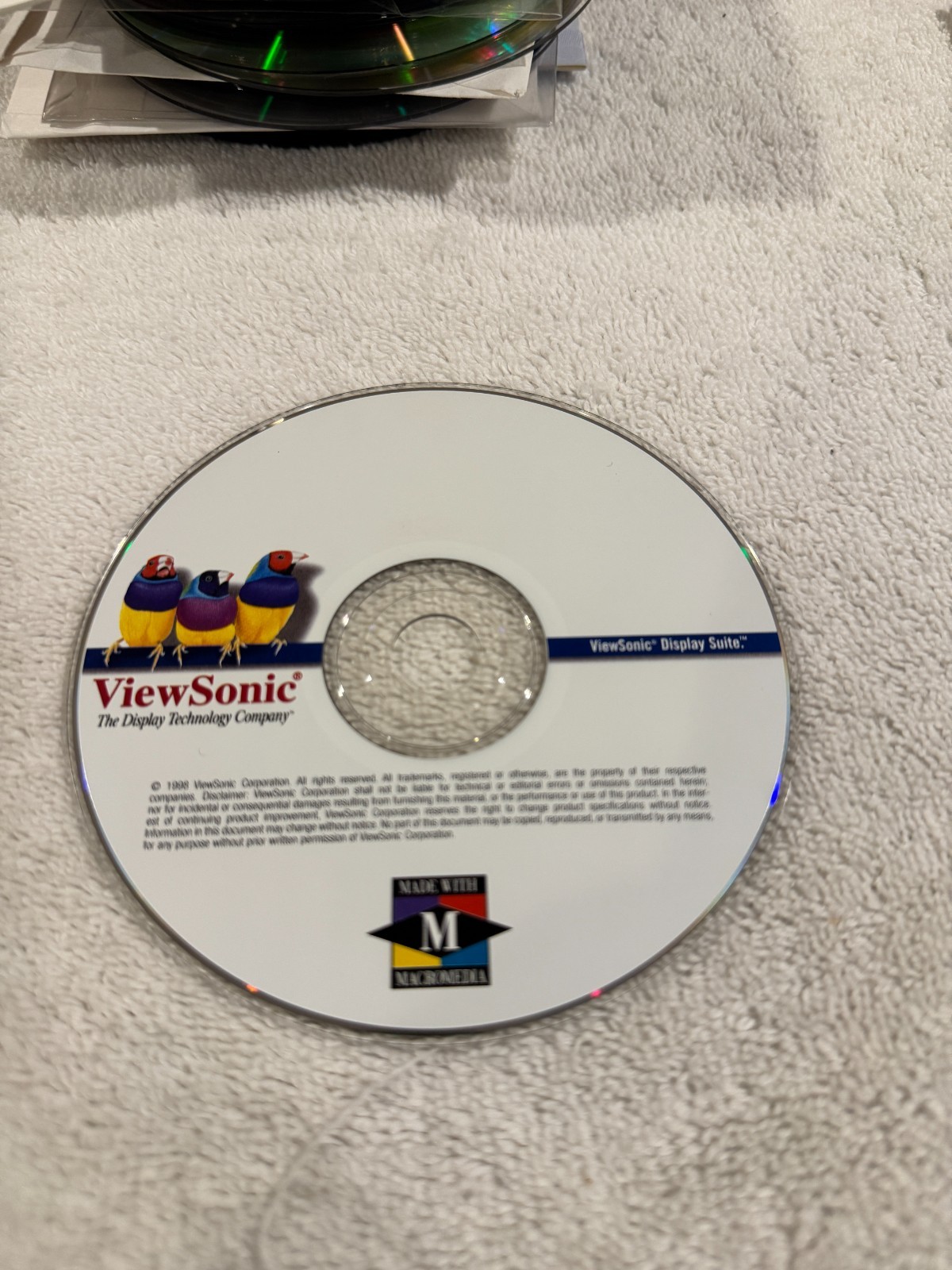ViewSonic Display Suite Software Utility – CD ONLY – SERIAL # NOT INCLUDED!!!