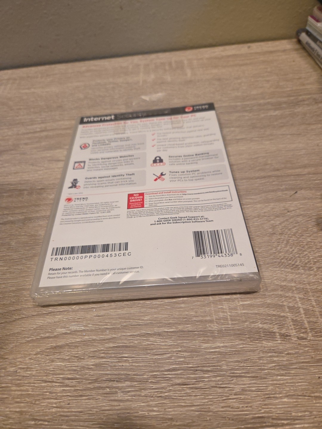 Trend Micro Internet Security (2014) 3 Devices – Windows 8 Mac IOS Android NEW