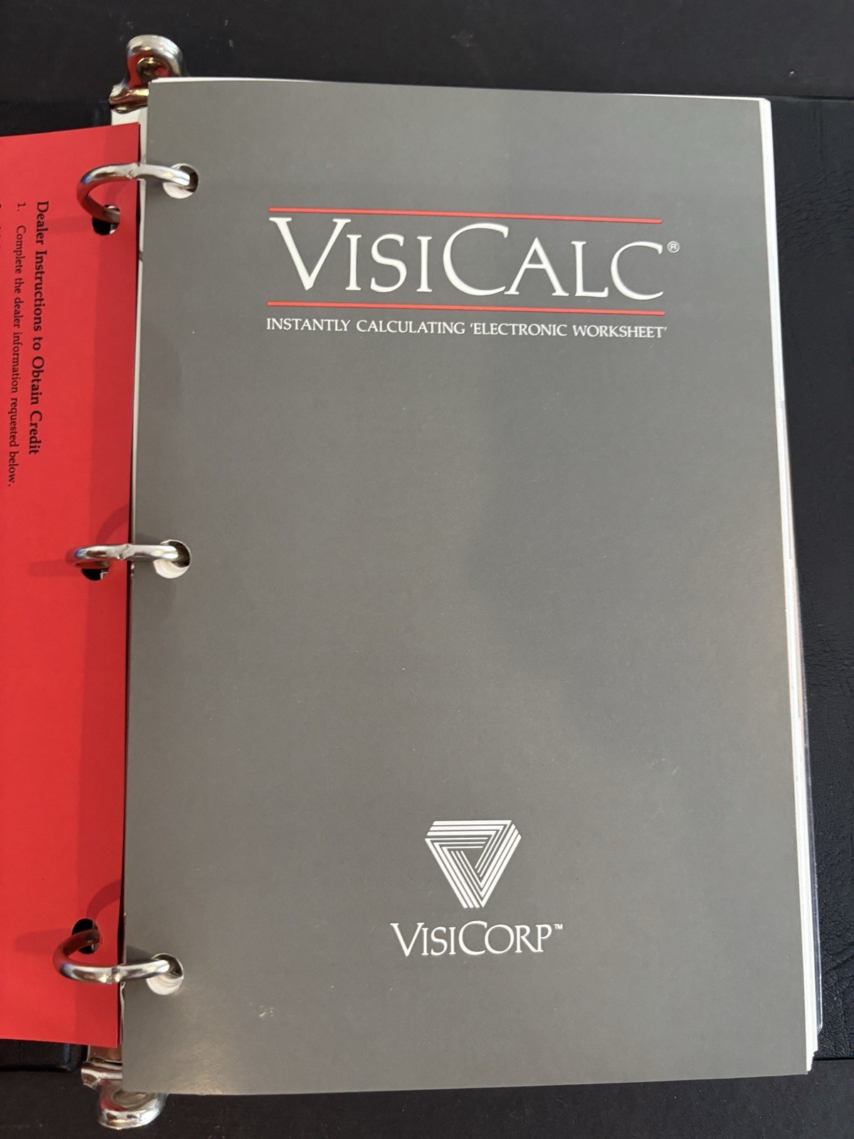 1982 VisiCorp Personal Software Complete W/ Disk For Apple IIe – Ships Free