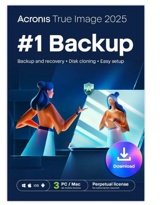Acronis True Image 2025 3 Devices Perpetual – Download