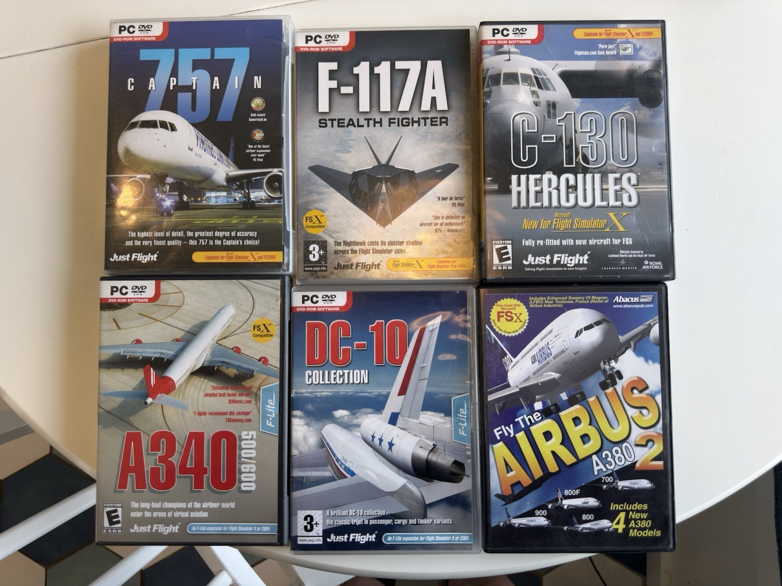 Just Flight Abacus Flight Simulator Add-ons PC DVD-ROM FSX Collection