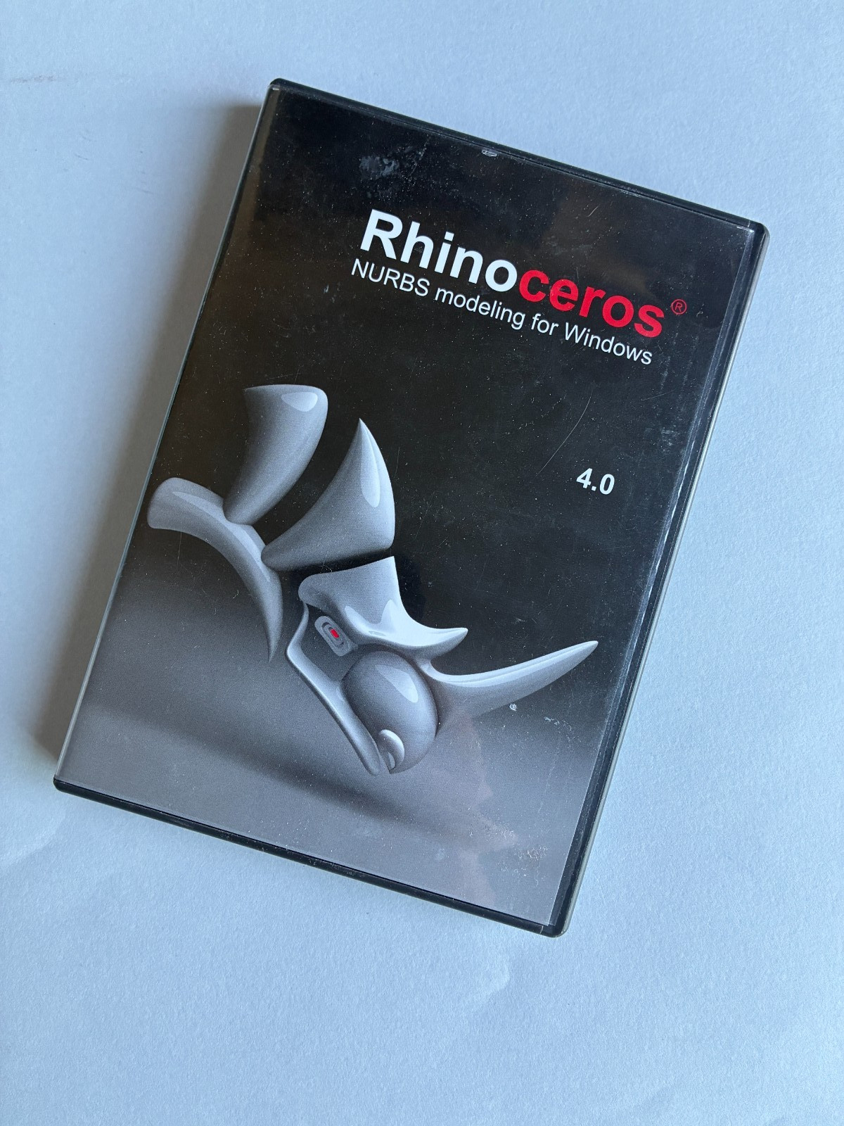 Rhinoceros 4.0 NURBS Modeling Software CD Set w/ Key Commercial Upgrade Rhino