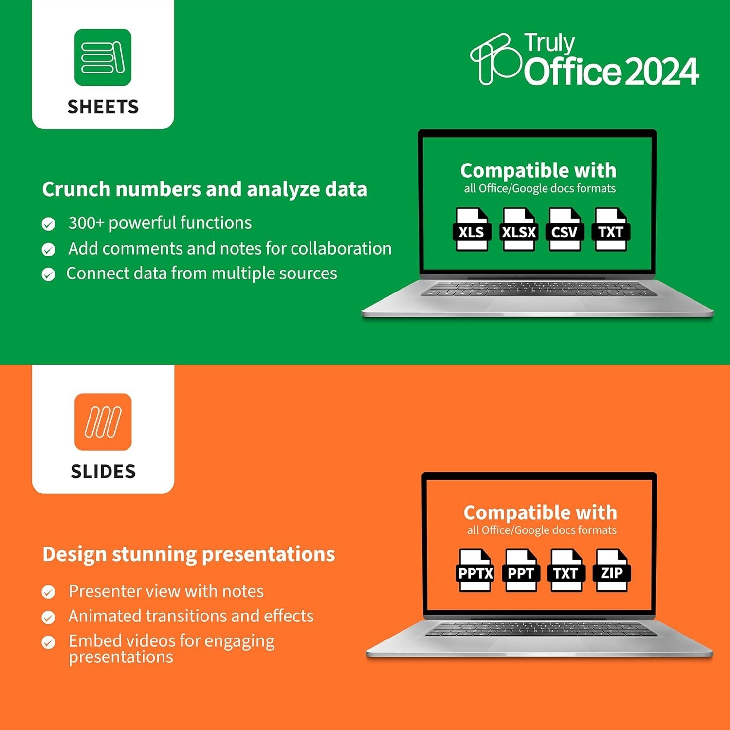 2024 Family Lifetime License for Windows | 4-in-1 Productivity Suite for 5 Users