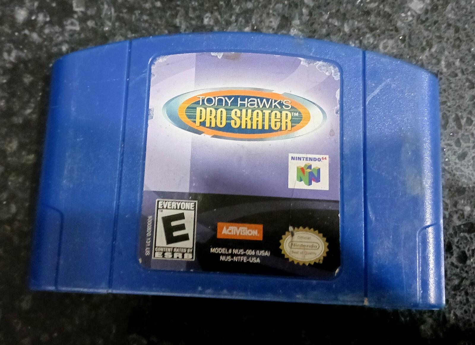 Tony Hawk’s Pro Skater Nintendo 64, N64, 1999 Game Cartridge