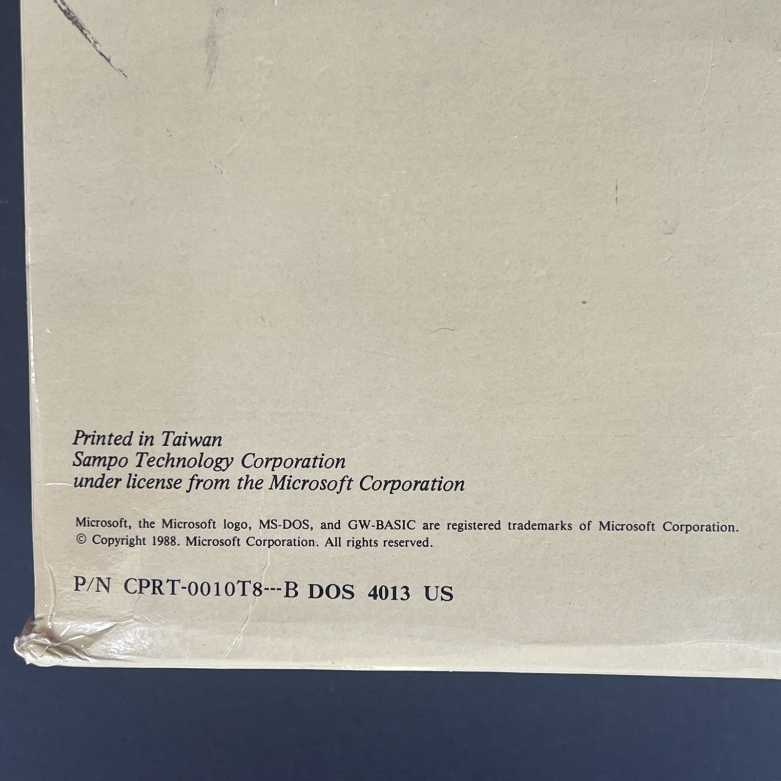 Microsoft MS-DOS 4.01 Operating System 3.5” Floppy Disks w Manuals Complete
