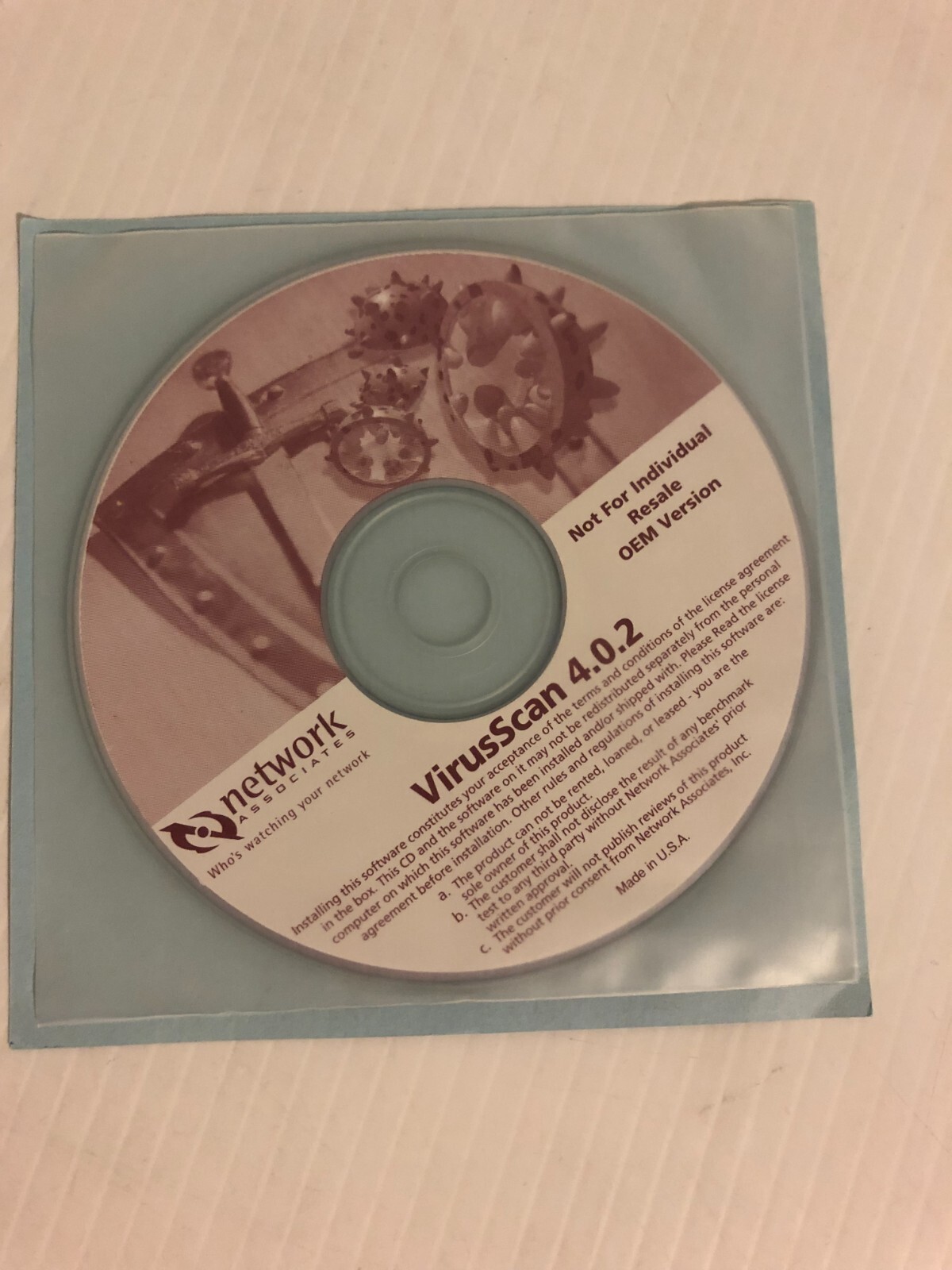 Vintage Computer Software – ViruScan 4.0.2 by Network Associates