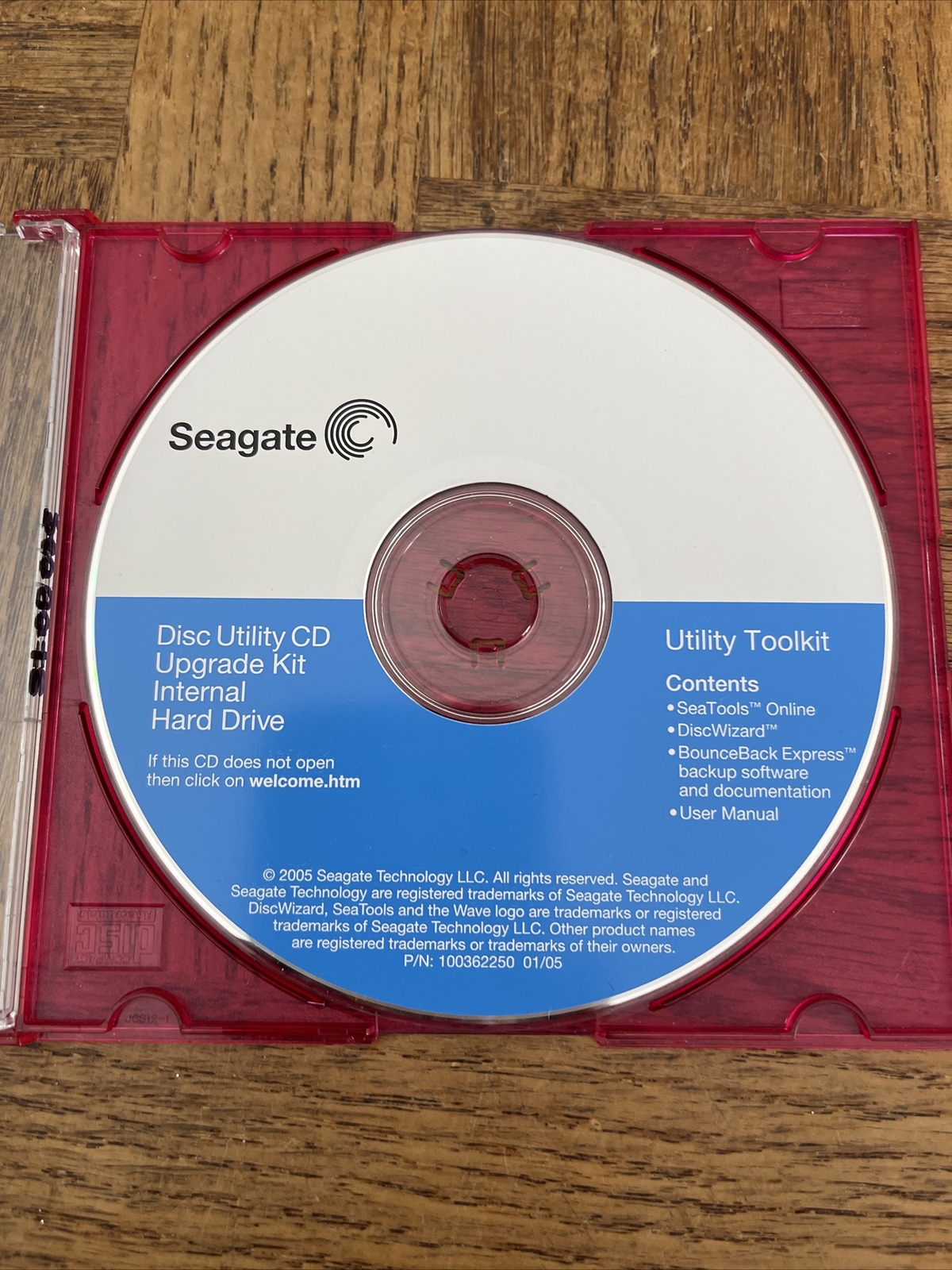 Seagate Disc Utility PC Software