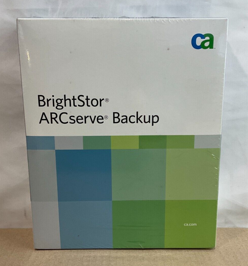 Computer Associates BrightStor ArcServe Backup r11.5 for Windows BABWBR1151S32 ✅