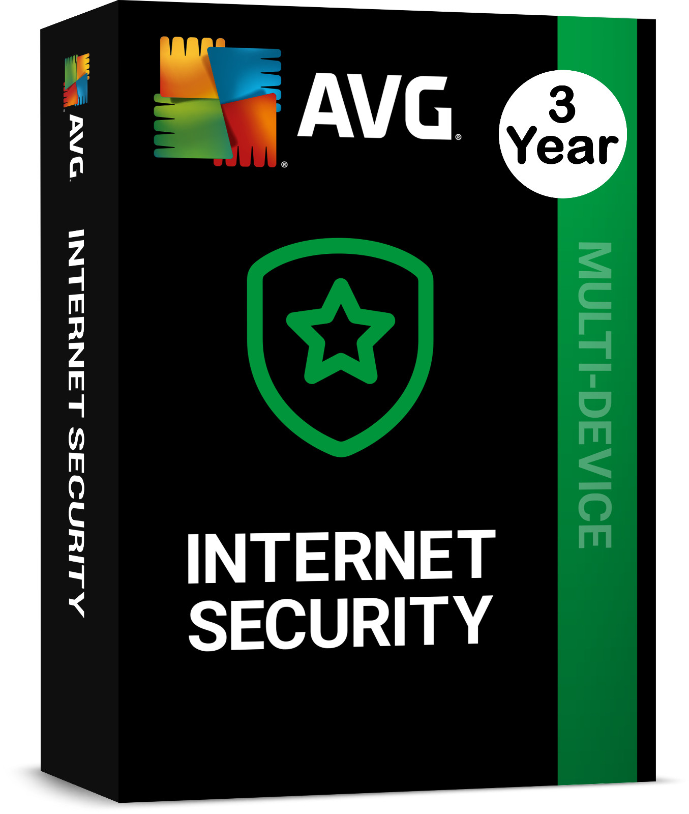 AVG Internet Security 2025 Multi-Devices 10 Devices 3 Year Delivery by EMAIL