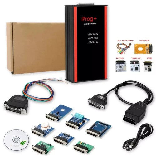 NEW V87 Iprog+ Plus Pro Progarm Full Configuration Supports IMMO Mileage/Correct