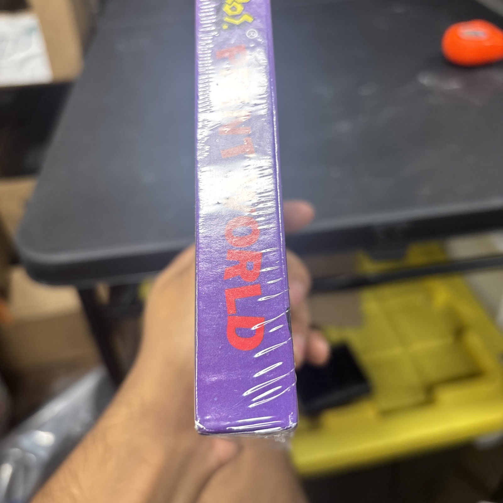 NEW RARE Super Mario Bros Print World IBM Tandy 5.25″ Disk Big Box Nintendo 1991