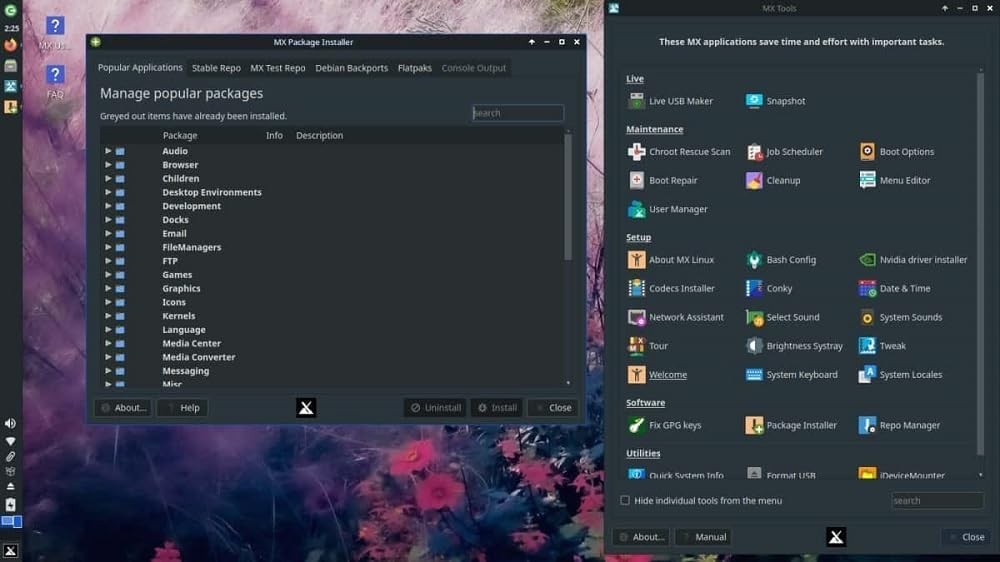 Latest New Release MX Linux KDE OS Operating System for PC on DVD