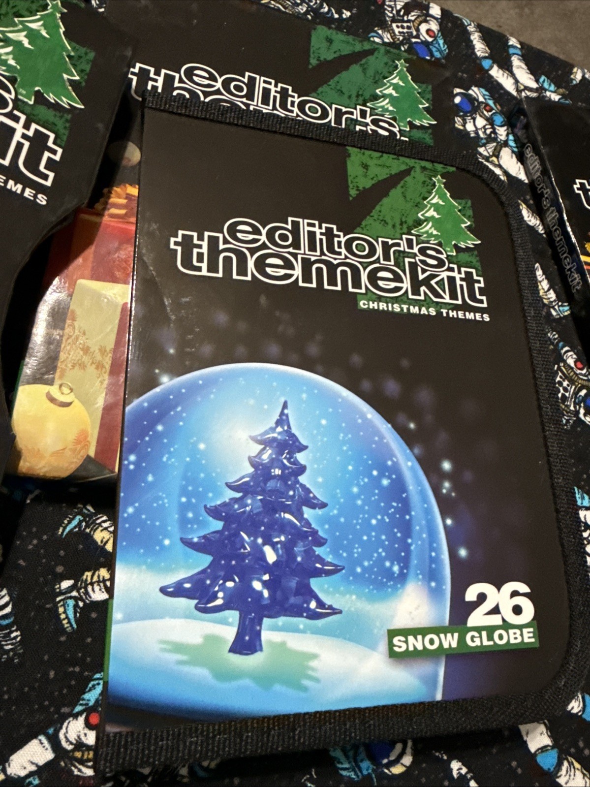 Digital Juice Editors Theme kit Lot Of 6- Holiday Christmas #25 26 27 29 30 31