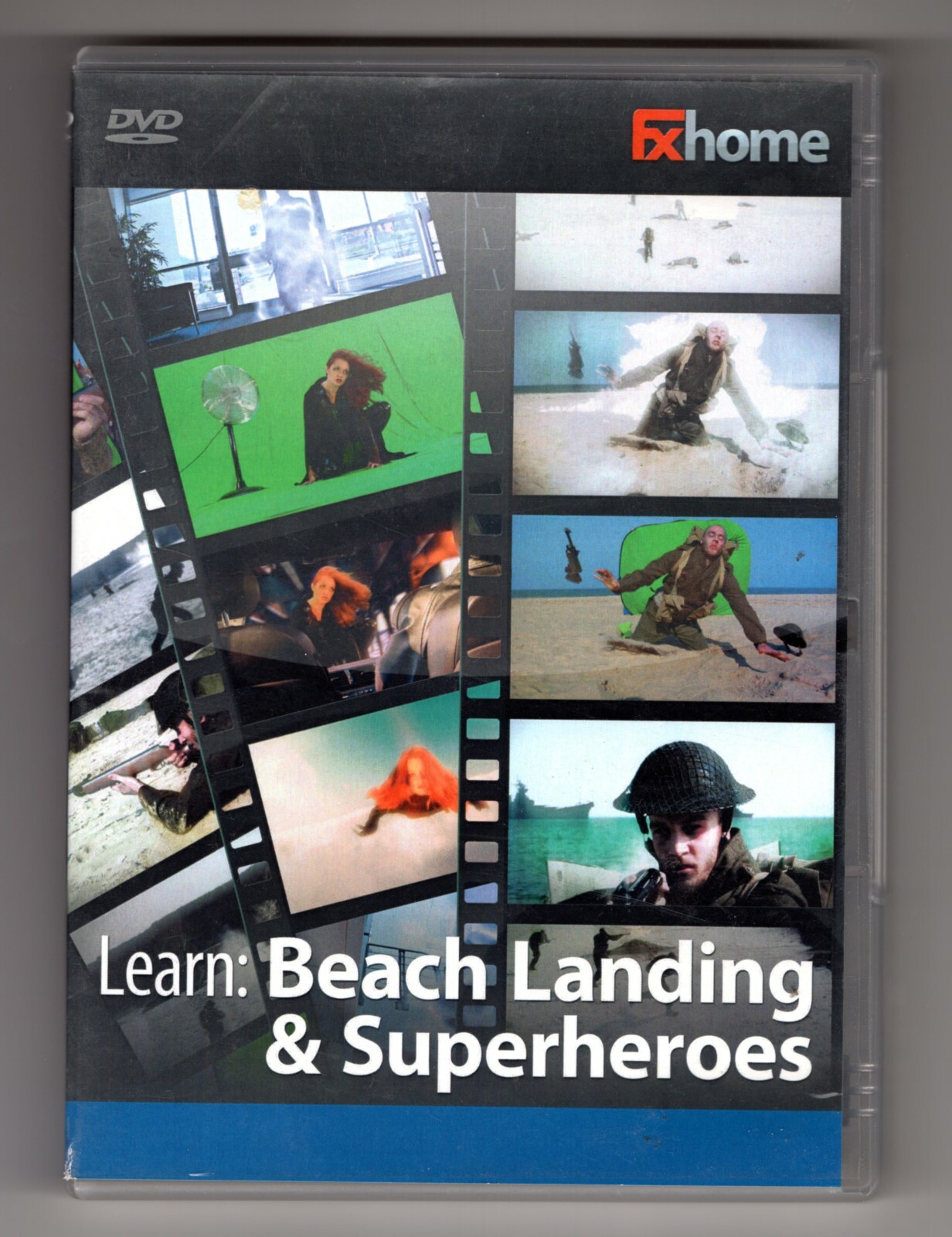 FXHOME DVD “LEARN: BEACH LANDING & SUPERHEROES”. SEE DESCRIPTION FOR MORE…