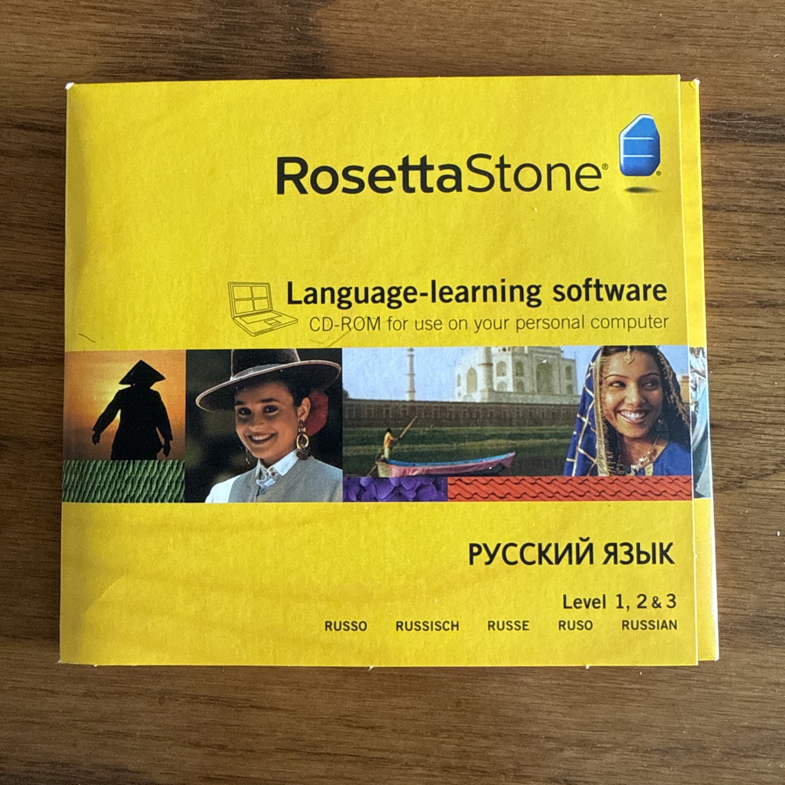 Rosetta Stone V3: Russian Level 1-3 Set Audio Companion Software & CDs Only