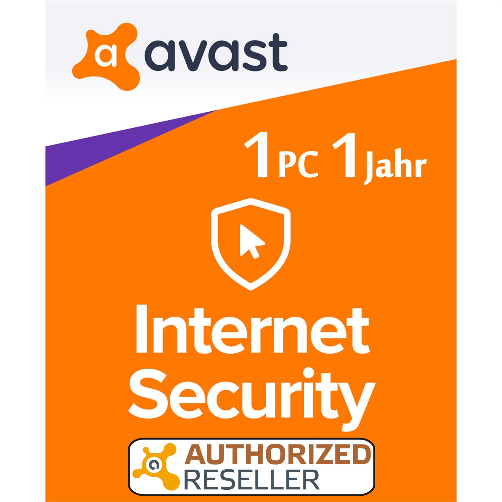 Avast Internet Security 1 PC 1 Jahr 2024 Vollversion/Upgrade Antivirus Premium
