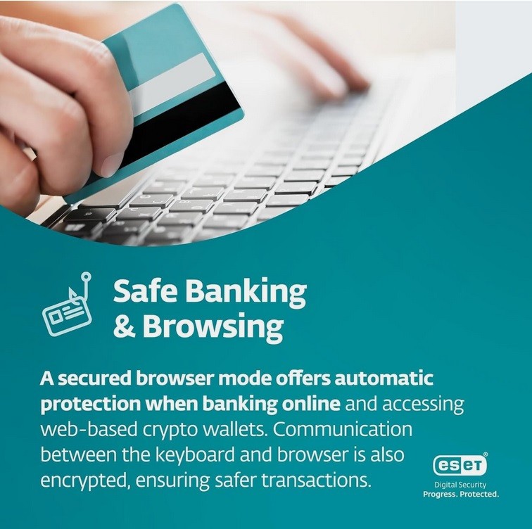 ESET Home Security Essential 1 Year License – 3 Devices Subscription