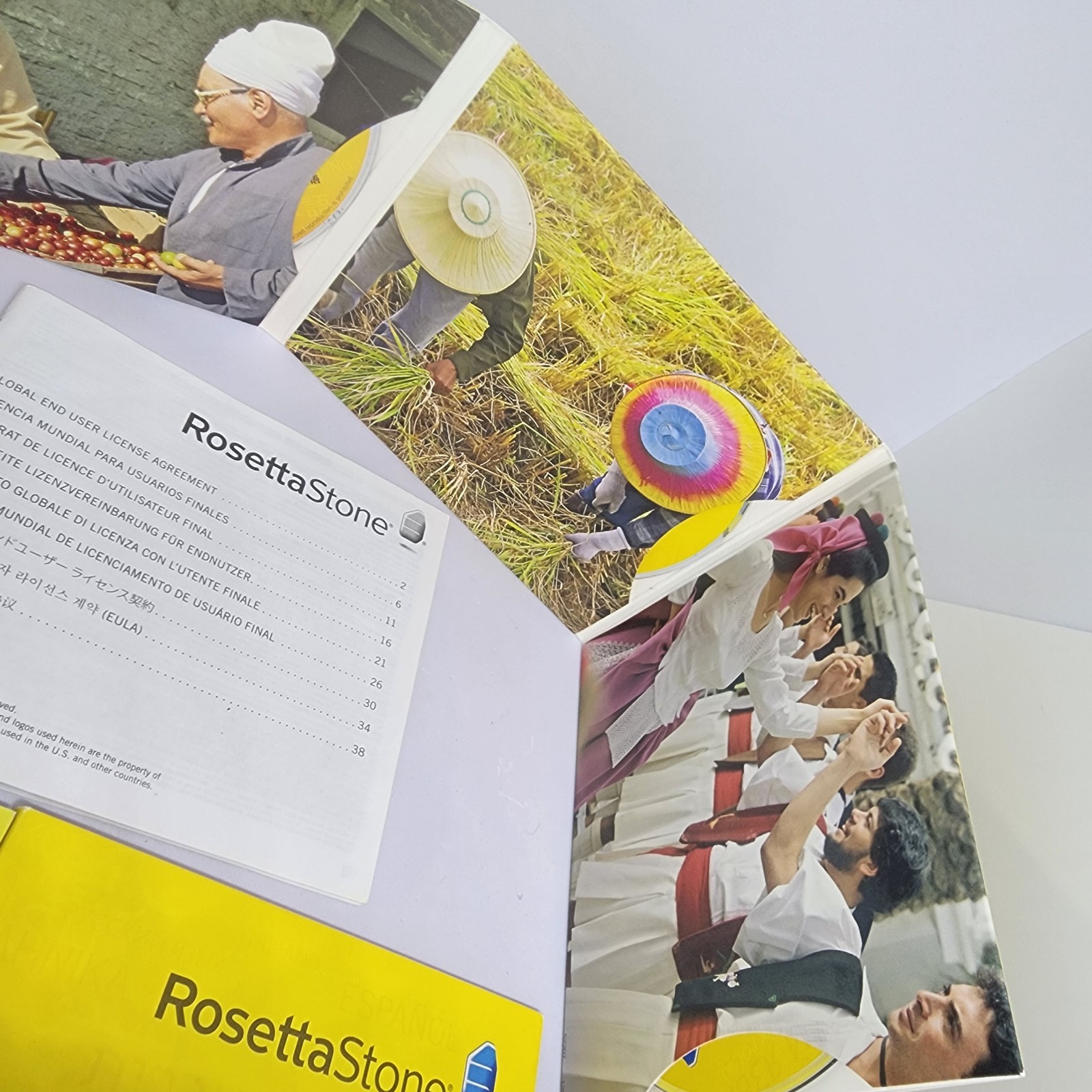 Rosetta Stone French Level 1-5 for PC, Mac Francais NO Headphones/Digital Code..