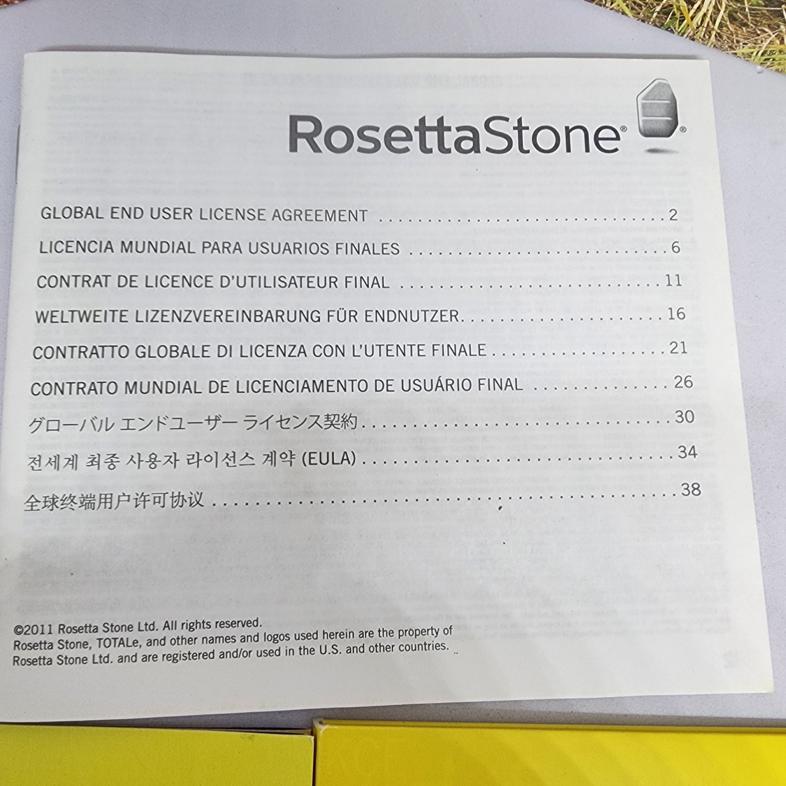 Rosetta Stone French Level 1-5 for PC, Mac Francais NO Headphones/Digital Code..