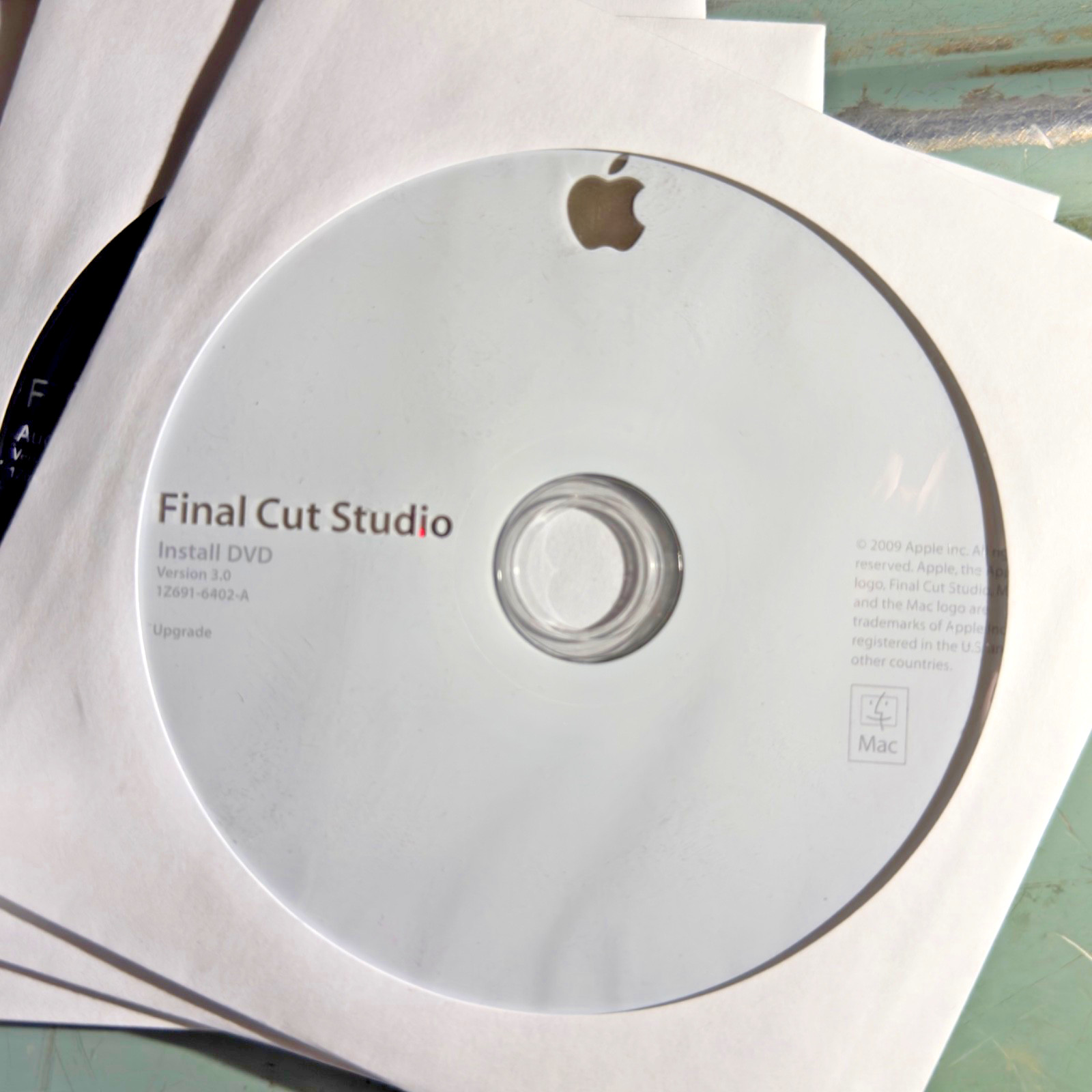 Apple Final Cut HD Studio Upgrade (Studio 3 Upgrade) MB643Z/A FCP Motion DVD SP