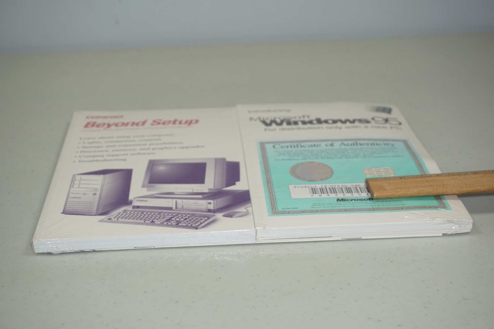 Sealed Compaq OEM Windows 95 & ProLinea PC Manual Quick Setup Book Vintage
