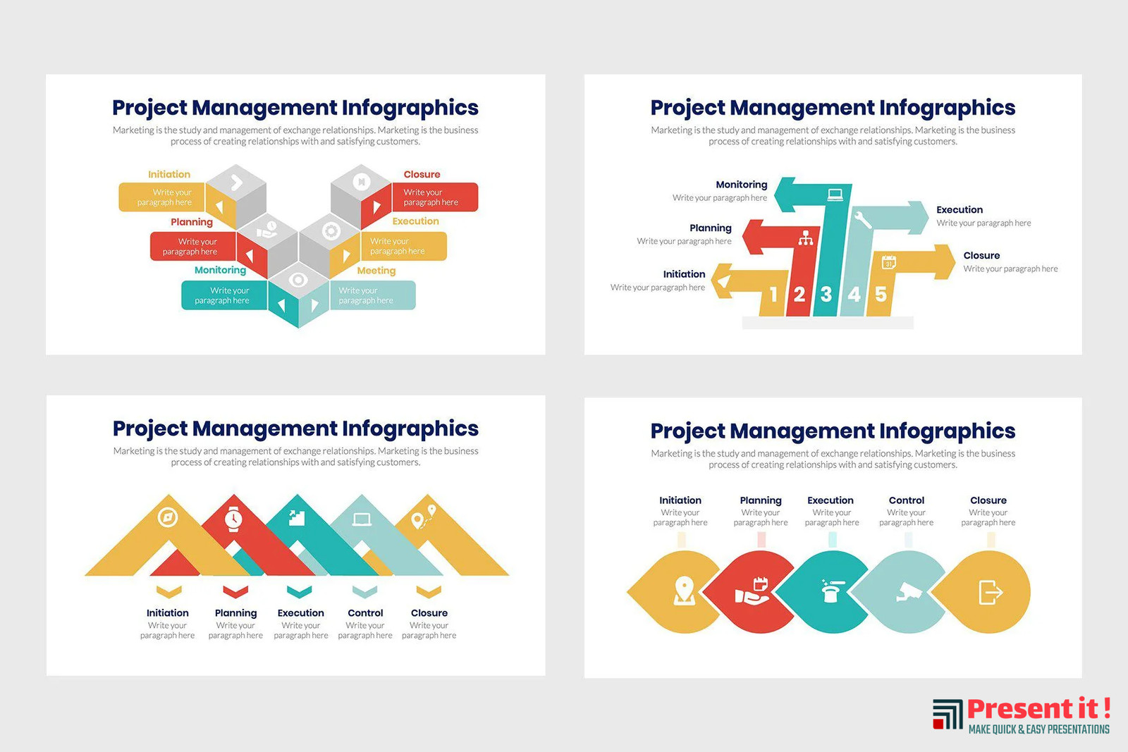 Project Management Infographics Templates