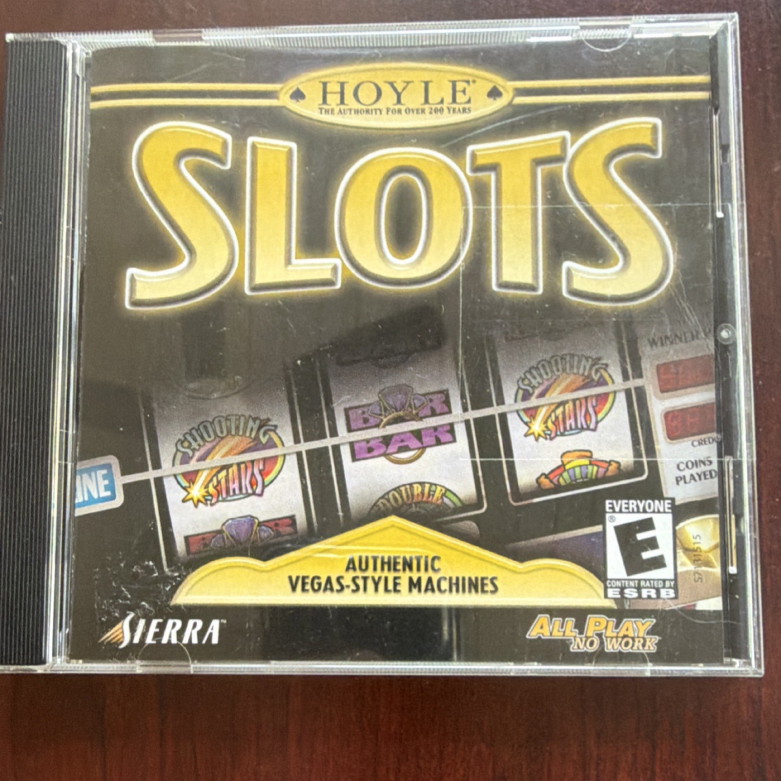 Hoyle Slots Gambling Game CD for Windows 95/98 & Mac, 16MB RAM