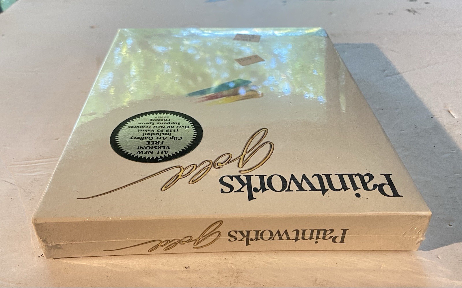 Vintage PAINTWORKS GOLD FACTORY SEALED Apple IIgs 2.5” 1mb 1988 Activision