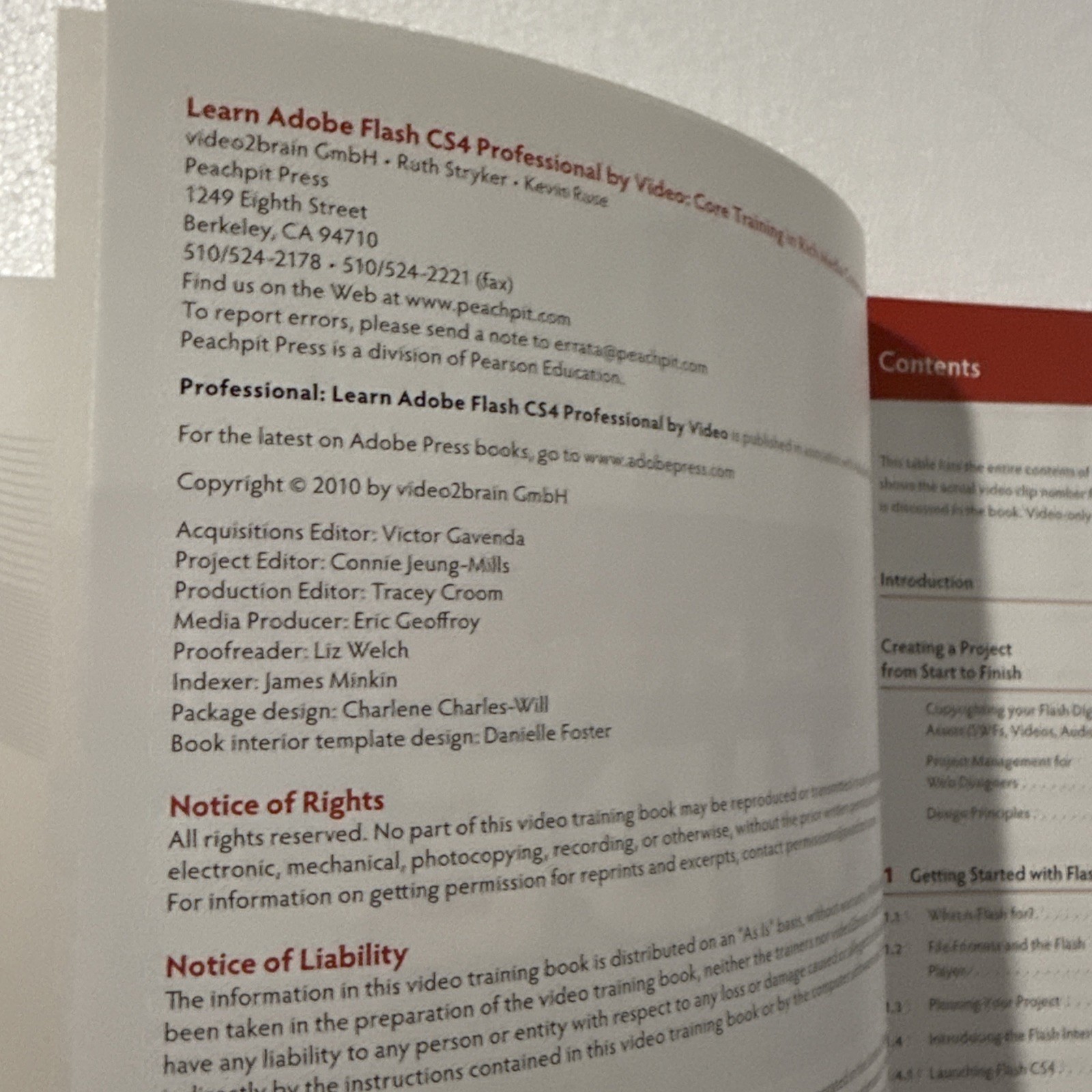 Adobe Flash CS4 Professional Learn By Video Plus Guidebook 2010 Digital Training