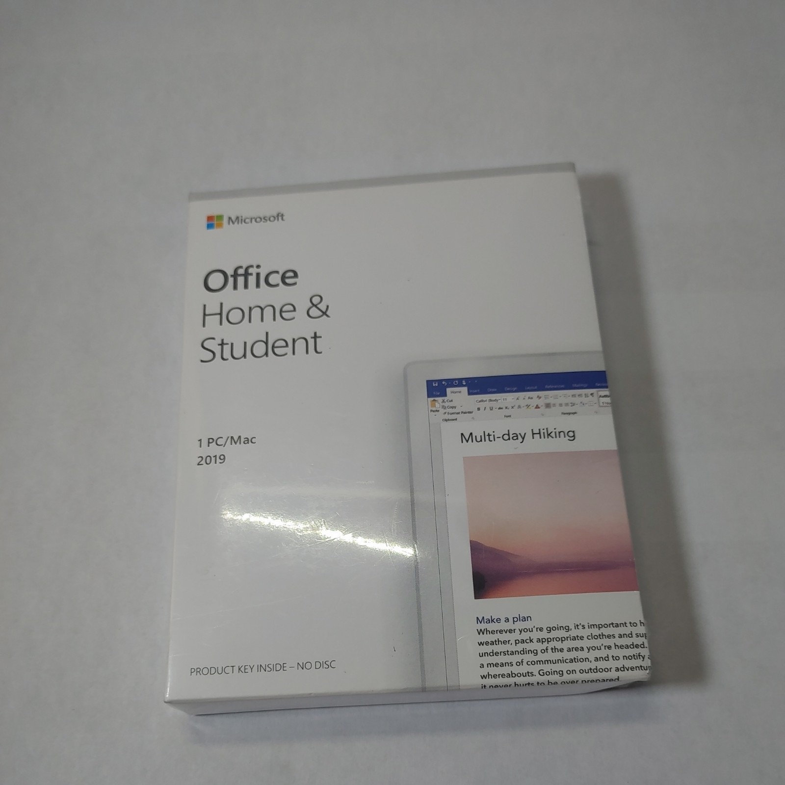 Microsoft Office 2019 Home & Student – Box Pack – 1 PC/Mac Sealed New