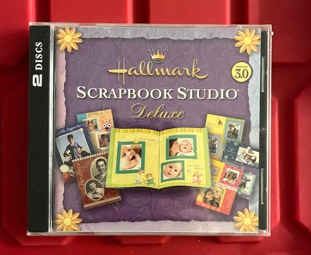 Hallmark (2-Disc PC, 2005) Scrapbook Studio Deluxe Version 3.0 Software – SEALED