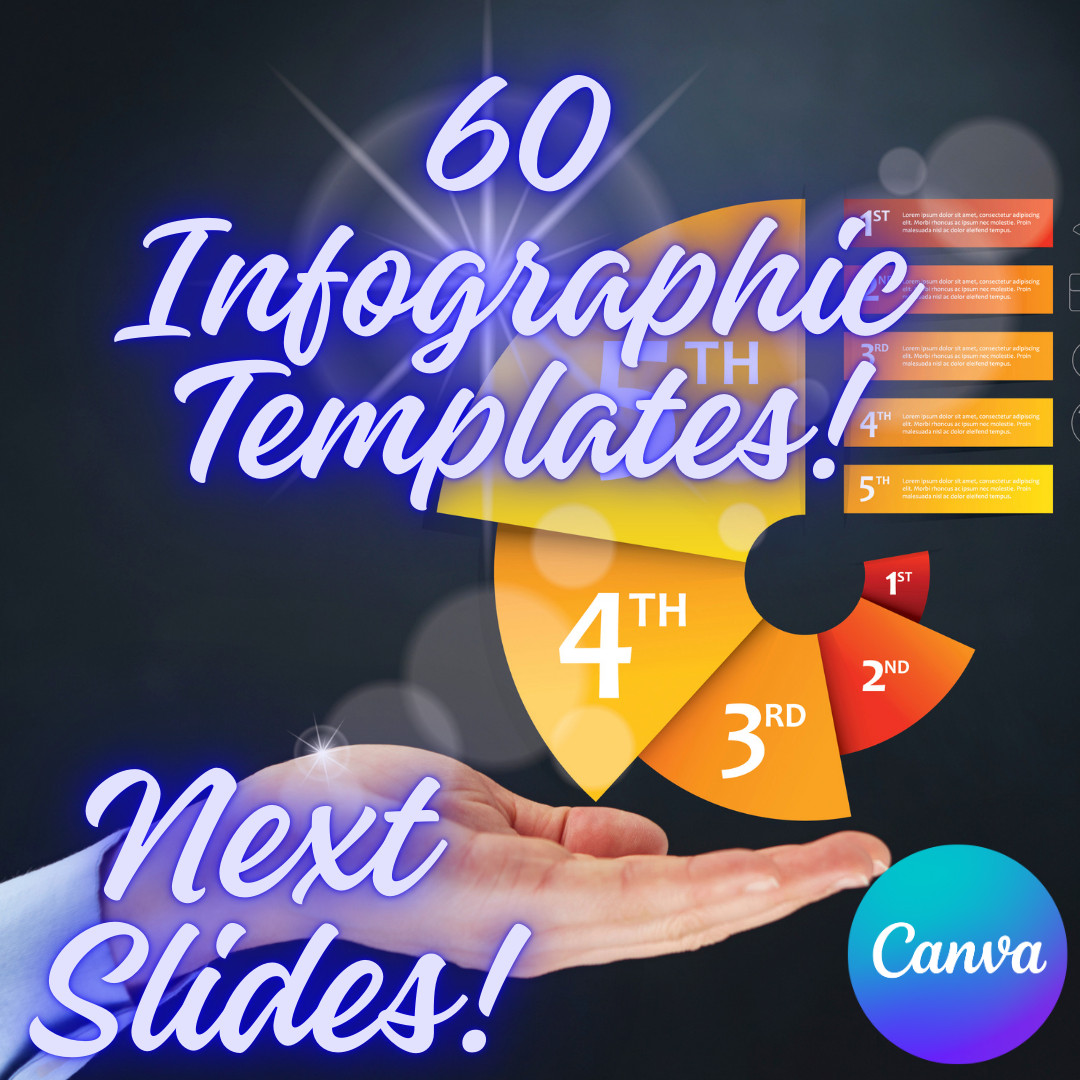 Business Infographics 60 Page Templates Canva Fully Editable Next Slides