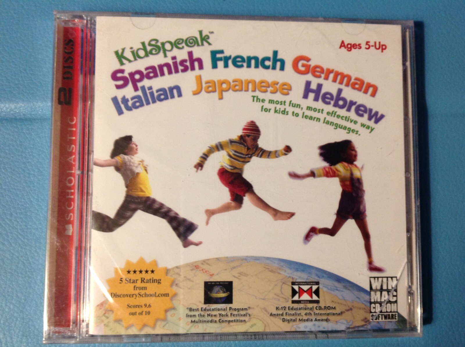 KidSpeak Spanish French German Italian Japanese Hebrew