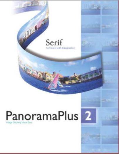 Serif PanoramaPlus 2 PC CD 2D 2-D automatic image video clips stitcher graphics