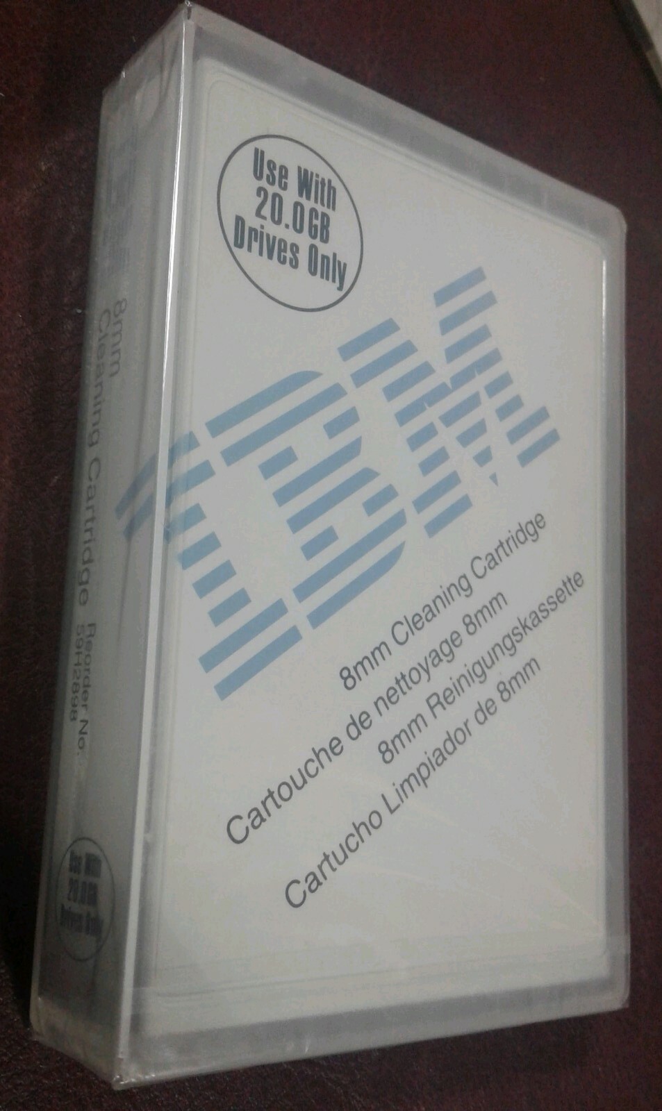 Lot of 3 IBM – 1 NEW Test Disk, 1 NEW Cleaning Cartridge, 1 USED Diagnostic Disk