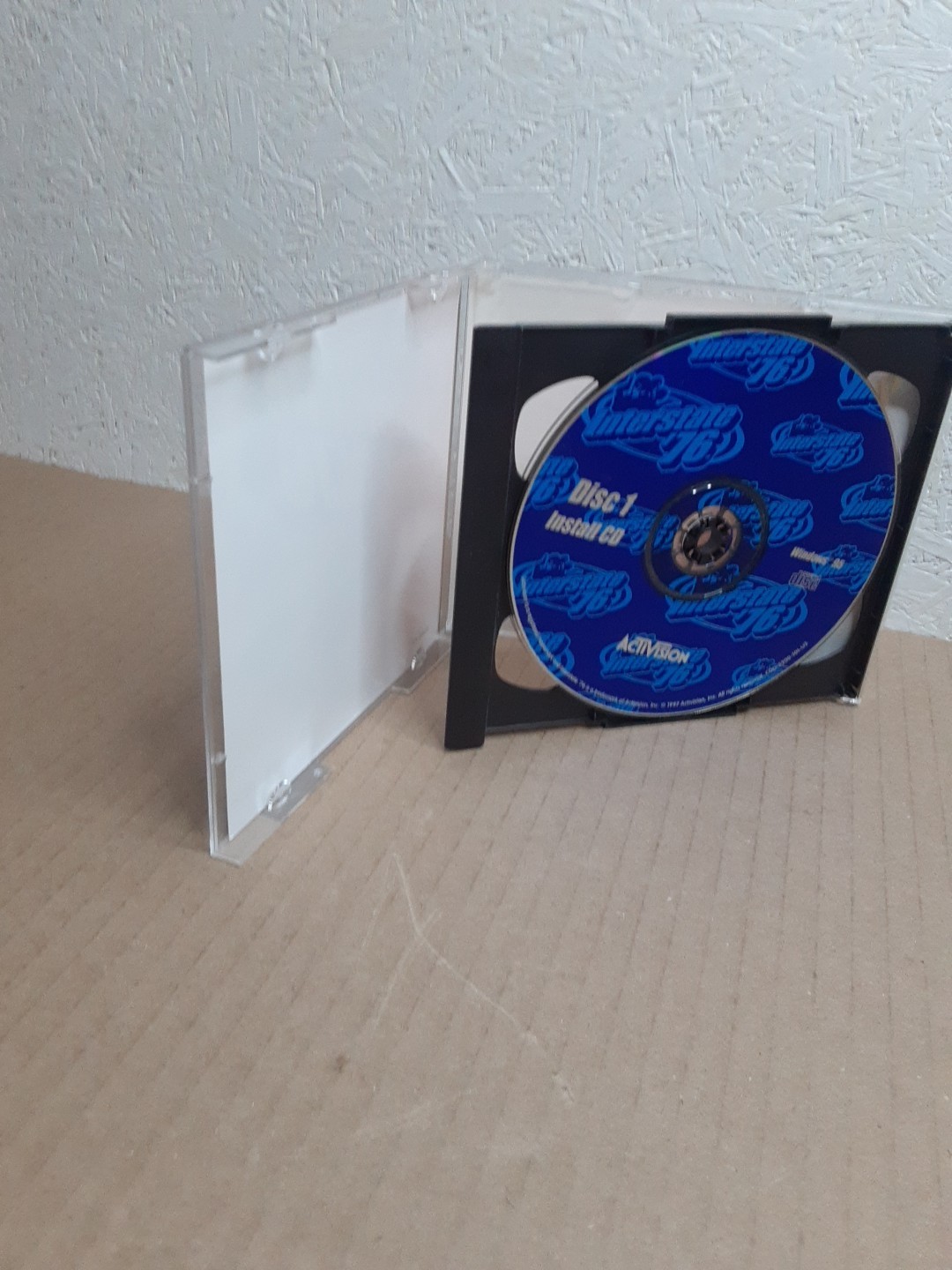 Vintage Interstate 76 PC Activision Manual Missing. CD and Case Only.