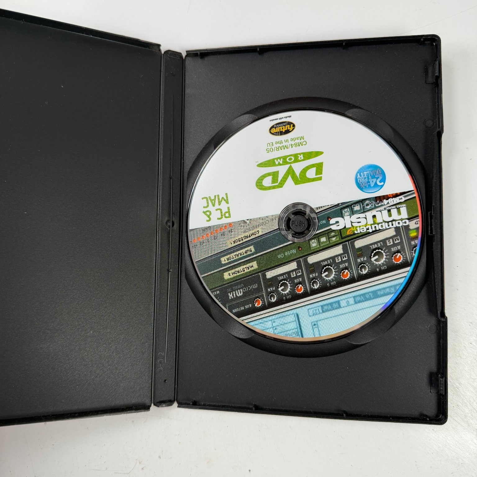 Computer Music CM84 March 05 DVD ROM PC Mac Software Samples Tutorials
