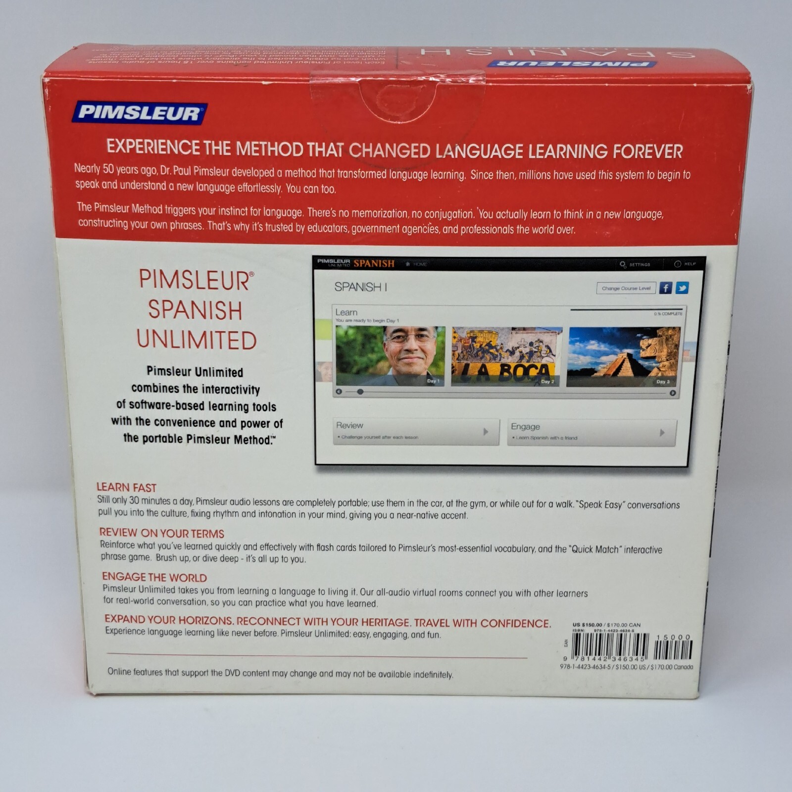 NEW Sealed Pimsleur Unlimited SPANISH Language Level 1 ***Read Description***