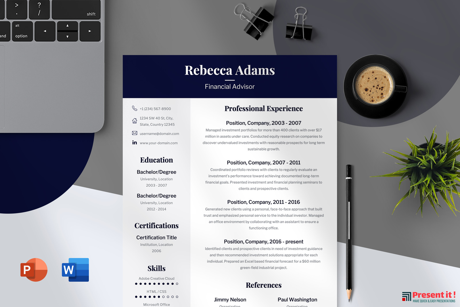 Stella – Resume Template