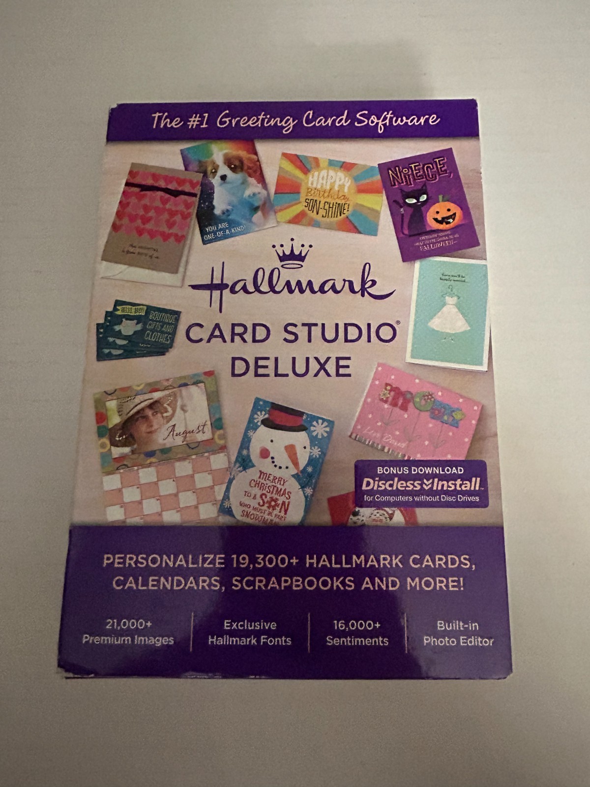 Hallmark Card Studio Deluxe Greeting Card Software Digital Download, 19,300+ Ca…
